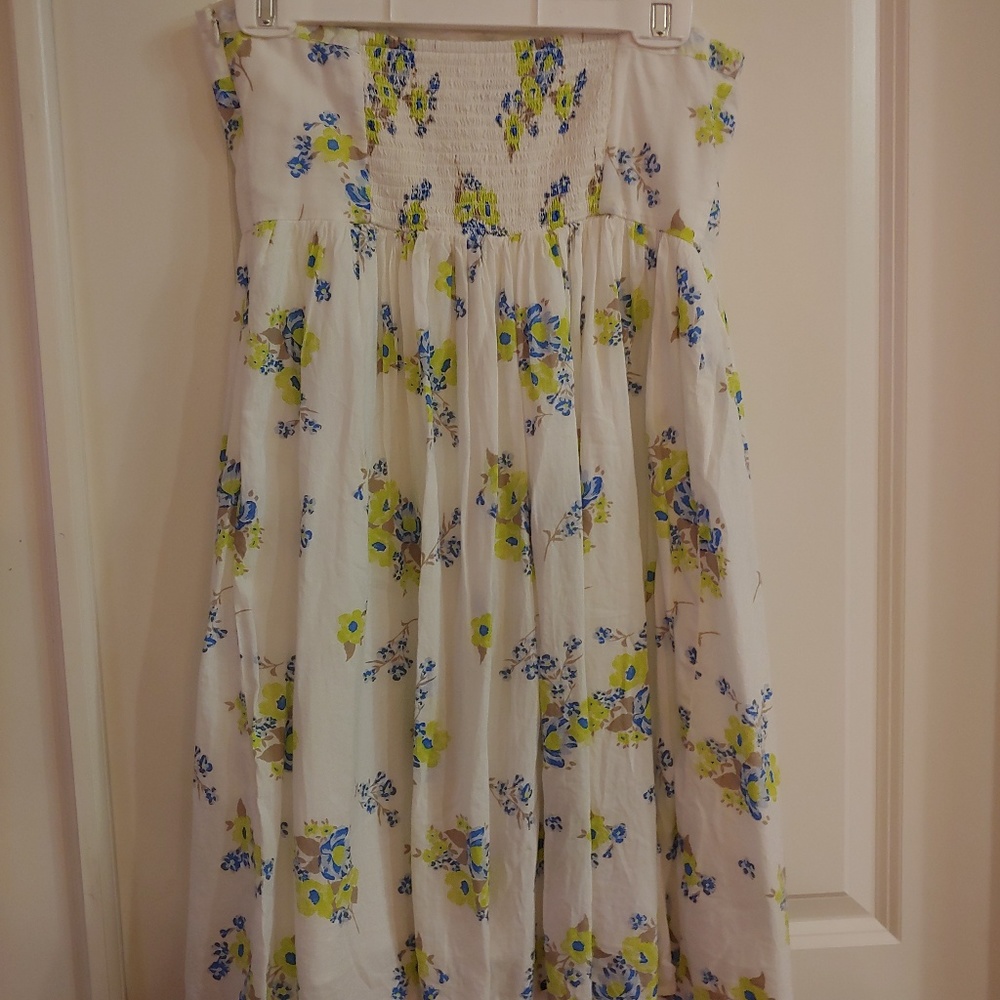 Old Navy floral sleeveless dress